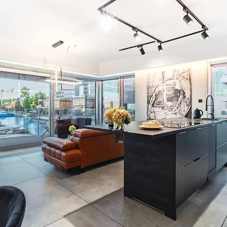 Yacht Park Mit Panoramablick Auf Den Yachthafen In Gdynia- Polen By Interhome