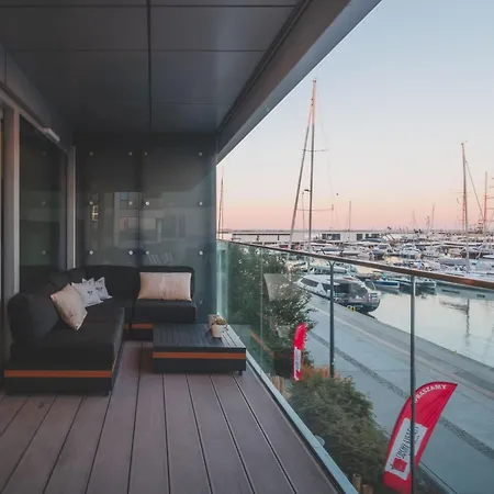 شقة Yacht Park Mit Panoramablick Auf Den Yachthafen In Gdynia- Polen By Interhome غدينيا