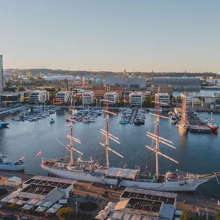 Yacht Park Mit Panoramablick Auf Den Yachthafen In Gdynia- Polen By Interhome شقة غدينيا