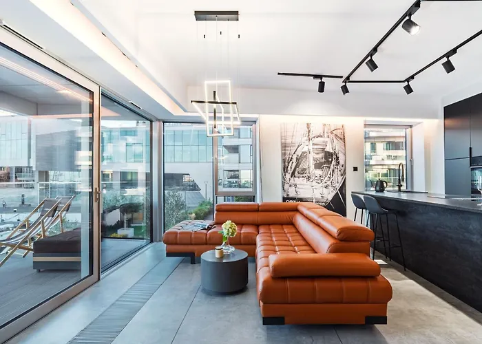 Yacht Park Mit Panoramablick Auf Den Yachthafen In Gdynia- Polen By Interhome Apartment