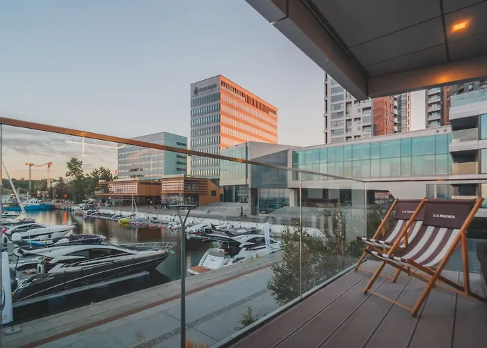 Yacht Park Mit Panoramablick Auf Den Yachthafen In Gdynia- Polen By Interhome *